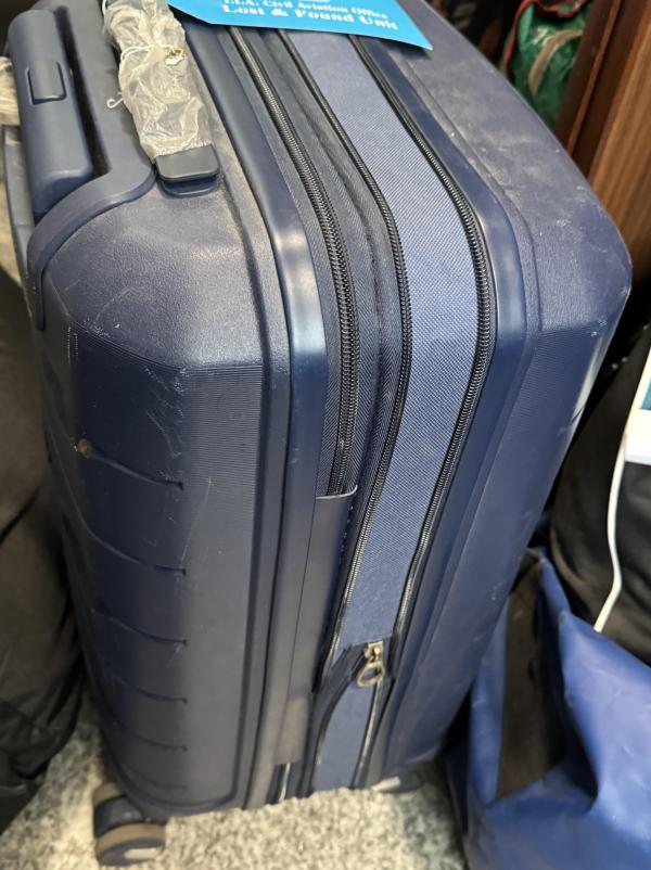 Navy Blue Color Hand Suitcase